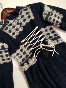 Elegant Navy Blue Dress