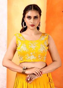 **Ruffle Sarees With Belt**