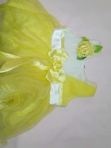 Adorable Yellow Party Dress