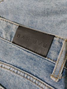 Two-Tone Denim Jeans