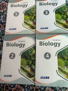Allen Biology Books (1-12)