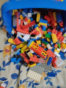 Teleking Blue Binoculars And Lego Set