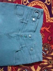 Vintage Style Olive Green Pants