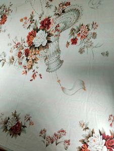 Floral Bedsheet Single Bed Imported