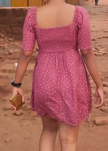 Purple Mini Dress