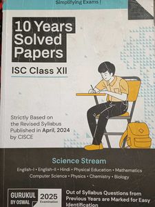 ISC Class XII Solved Papers