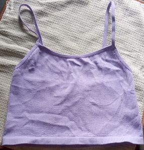 Lavander Crop Top Cum Undershirt