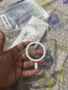 Clear I Phone 15 pro max back Case