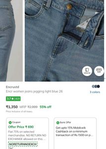 full length flared blue jeans