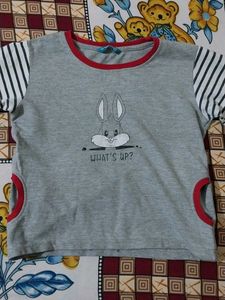 Full Hand T Shirt For 7 To 8 Years Girls