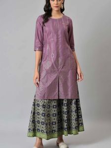 Elegant Purple Kurti