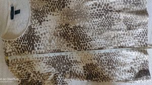 KAREN SCOTT Animal Print Top