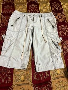 Urban Explorer Cargo Shorts — Light Grey