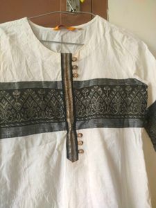 Elegant White Kurta