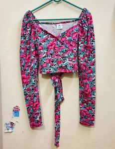 Women Multicolour Full Sleeves Top