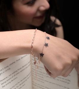 Butterfly Layered Tennis Bracelet