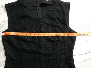 Black Lace Tank Top