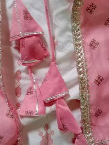 Pink Ethnic Kurta Set