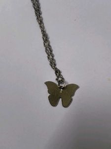 Vintage Butterfly Pendent chain