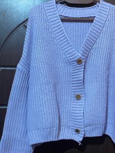 Lavender Cardigan/Sweater