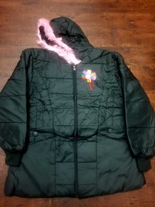 Girls Black Winter Coat