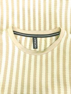 KORAZI Premium Striped Half Sleeve T-shirt Size 36