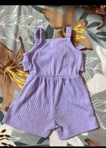Cute Purple Babyhug Playsuit..!