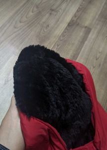 converse red hooded jacket