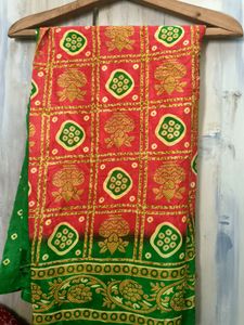 Bandhani Style Saree
