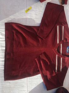 Mehroon Sweater