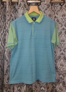 Striped Polo T-Shirt