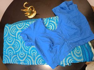 Chic Blue Saree💙