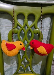 Cute Bird Ornaments