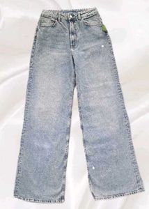 H&amp;M Wide Leg Jeans