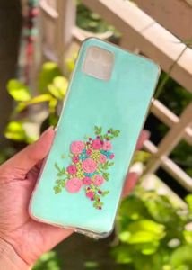 Hand Embroidered Mobile Cover