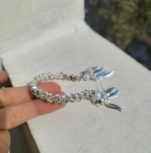 🥳Crystal &amp; Pearl beautiful bracelet