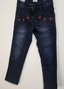 Navy Blue Jean For Girls