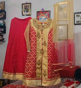 kurta with long skirt