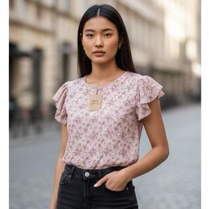Floral Print Top