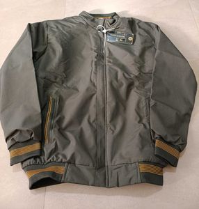 Men's Warm Fleece Lined Jacket, M Size