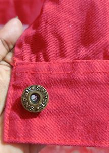 Red Denim Jacket