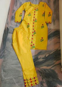 Yellow Kurta Set