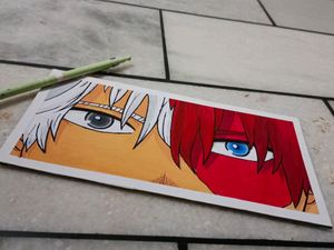 Art Of Shoto Todoroki ✨🎨🖌️