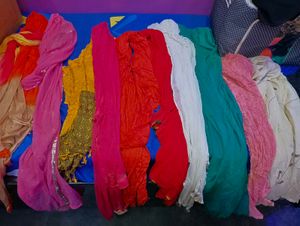 Colorful Dupatta Collection Set Of 12