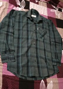 Green Plaid Shirt