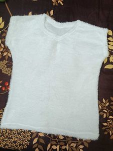 Fluffy White Top