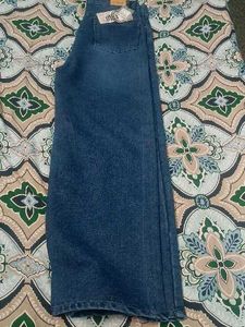 Wide Leg Denim Jeans