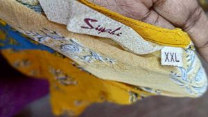 xxl a-line yellow  kurta