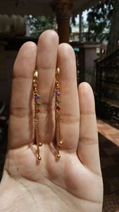 cubic  zicronia earrings