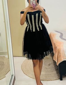 Designer Partywear Off Shoulder Dress(not Used)